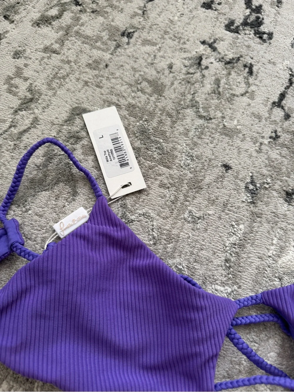 NWT Frankie’s Bikinis Ribbed Swimwear Set 2020 L
